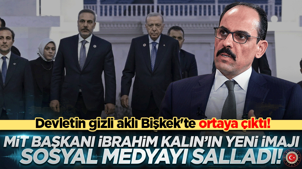 MİT Başkanı İbrahim Kalın'ın yeni imajı sosyal medyayı salladı!