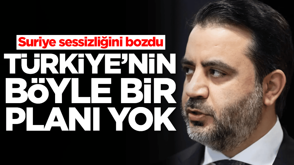 Ne diyecekleri merak ediliyordu! Suriye sessizliğini bozdu: Türkiye'nin böyle bir planı yok