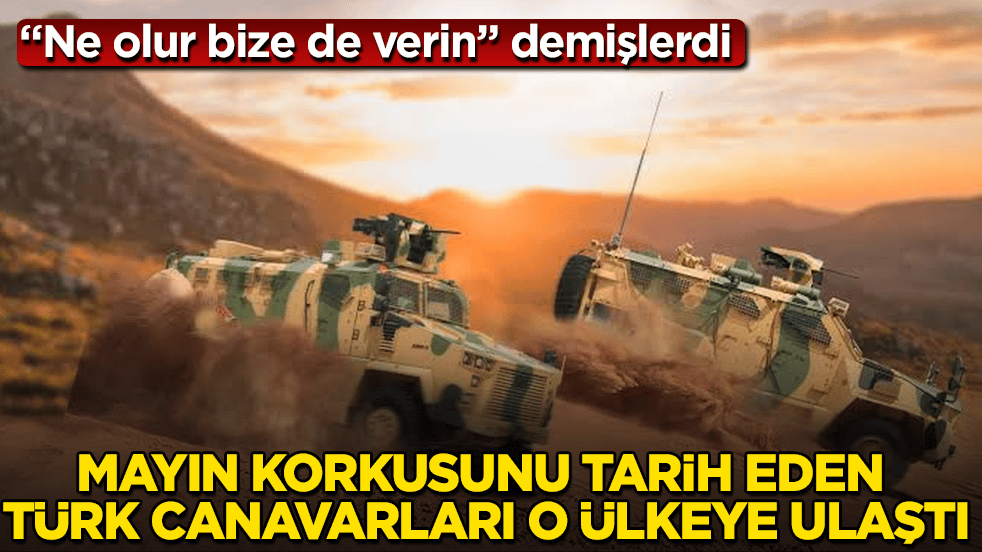 "Ne olur bize de verin" demişlerdi! Mayın korkusunu tarih eden Türk canavarları o ülkeye ulaştı