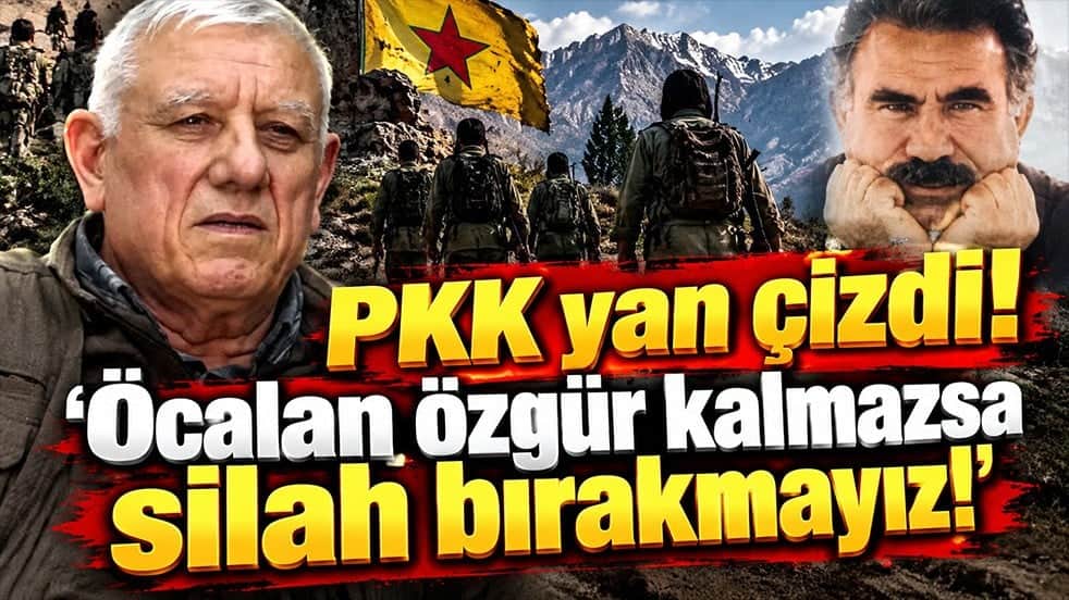 PKK yan çizdi! Öcalan özgür olmazsa silahları bırakmayız