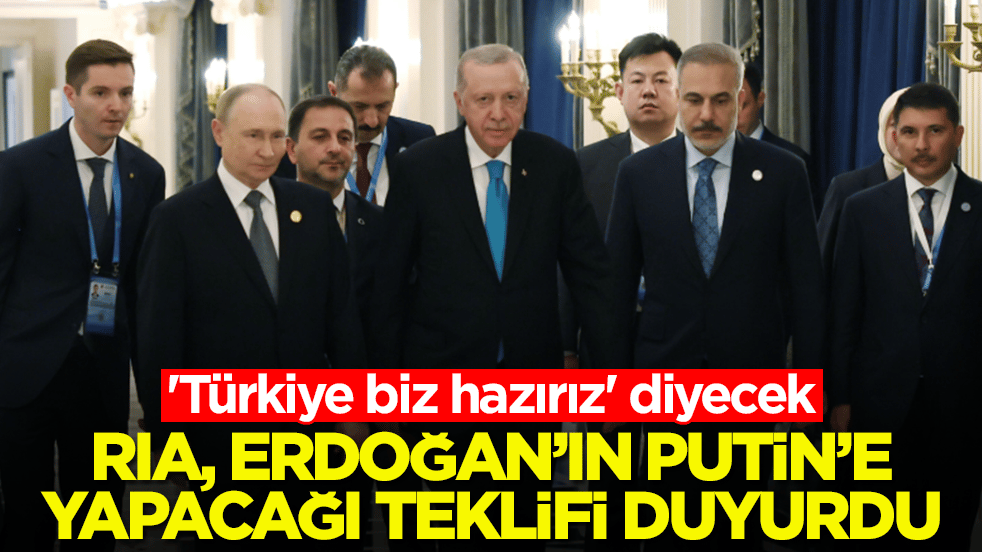 Ria, Erdoğan'ın Putin'e yapacağı teklifi duyurdu: 'Türkiye biz hazırız' diyecek