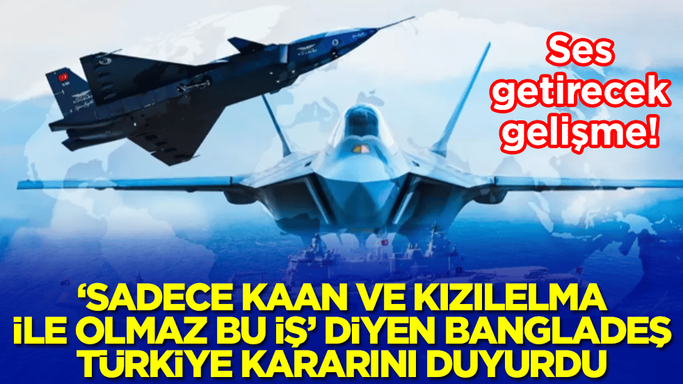 'Sadece Kaan ve Kızılelma ile olmaz bu iş' diyen Endonezya, Türkiye ile ilgili aldığı yeni kararı duyurdu