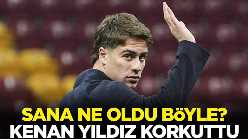 Sana ne oldu böyle? Kenan Yıldız korkuttu