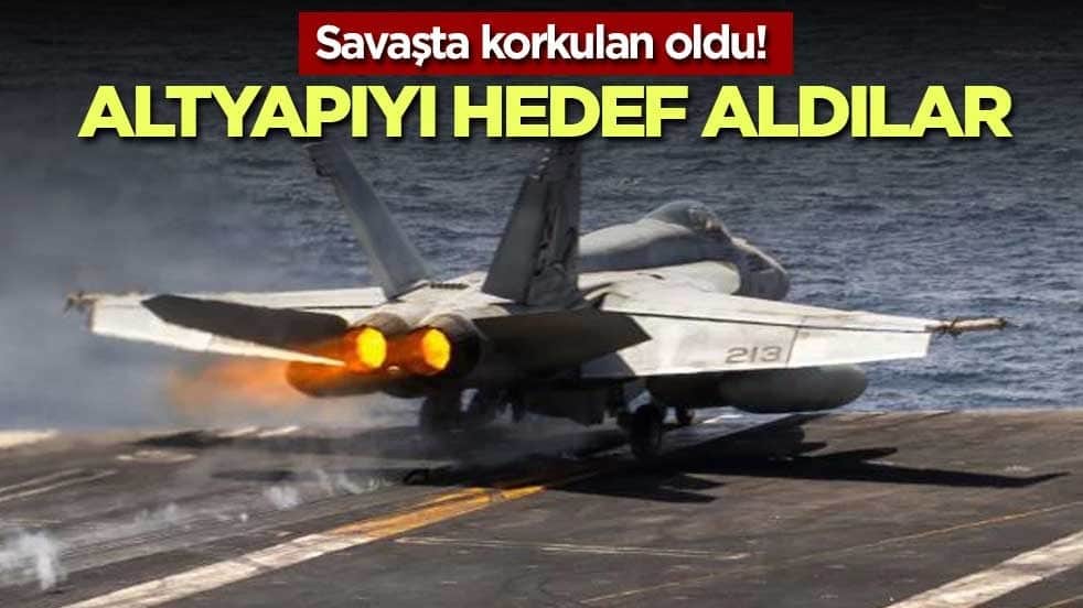 Savaşta korkulan oldu! Altyapıyı hedef aldılar