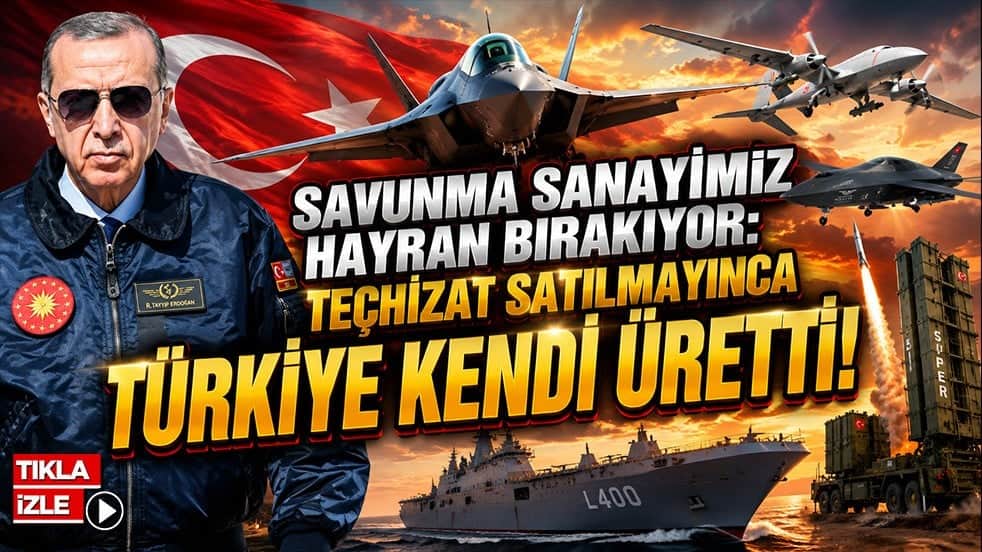 Savunma Sanayimiz hayran bırakıyor: Teçhizat satılmayınca Türkiye kendi üretti!