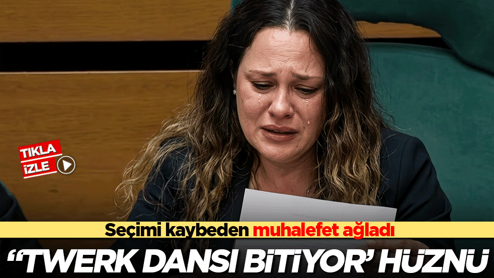 Seçimleri kazanamayınca hüngür hüngür ağladı! 'Twerk Dansı' bitiyor hüznü