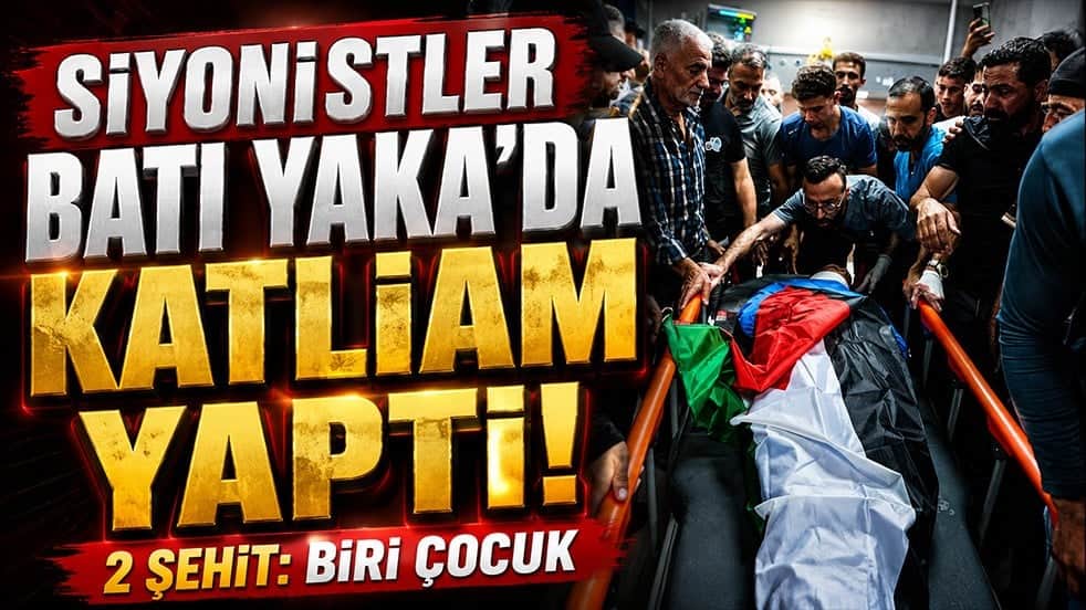 Siyonistler Batı Yaka’da katliam yaptı! Biri çocuk 2 Filistinli şehit