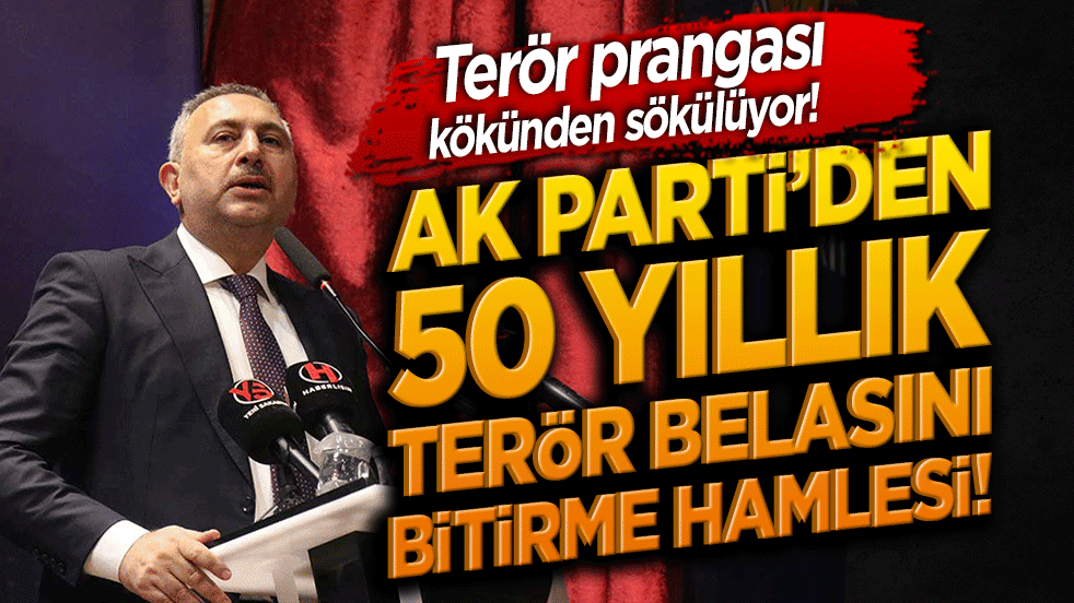 Terör prangası kökünden sökülüyor! AK Parti’den Sakarya’da tarihi 50 yıllık terör belasını bitirme hamlesi!