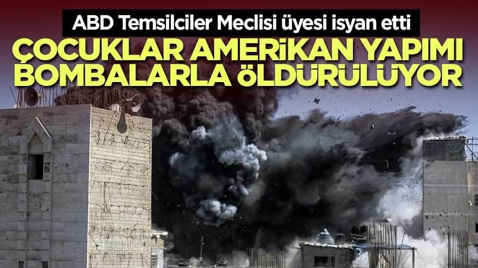 Tlaib’den Washington’a Gazze tepkisi: "Çocuklar Amerikan yapımı bombalarla öldürülüyor"