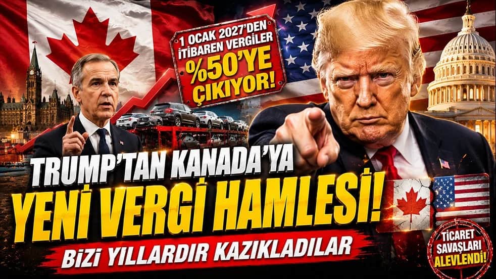 Trump’tan Kanada’ya vergi resti: "Bizi yıllardır kazıkladılar"