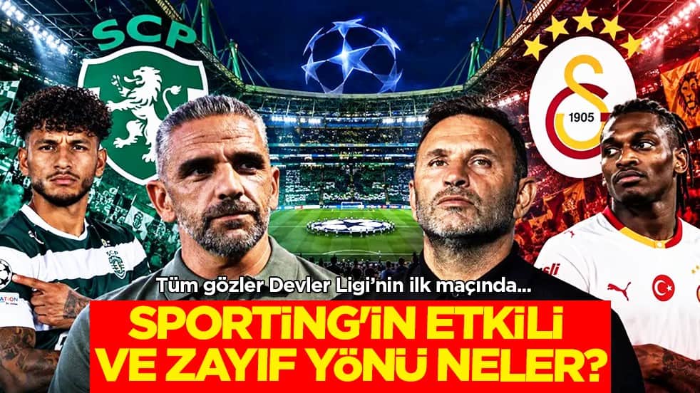 Tüm gözler Çarşamba gününe çevrildi bile: Sporting Lizbon'un güçlü ve zayıf yanları neler?