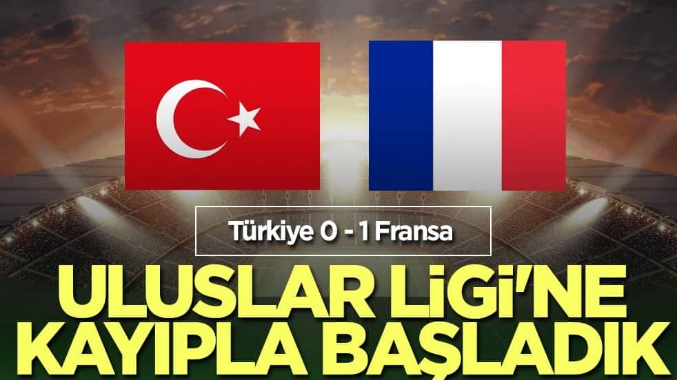 Uluslar Ligi'ne kayıpla başladık