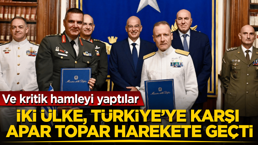 Ve kritik hamleyi yaptılar! İki ülke, Türkiye’ye karşı apar topar harekete geçti