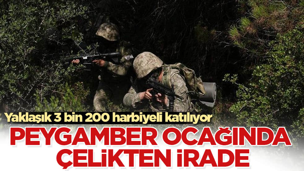 Yaklaşık 3 bin 200 harbiyeli katılıyor! Peygamber ocağında çelikten irade