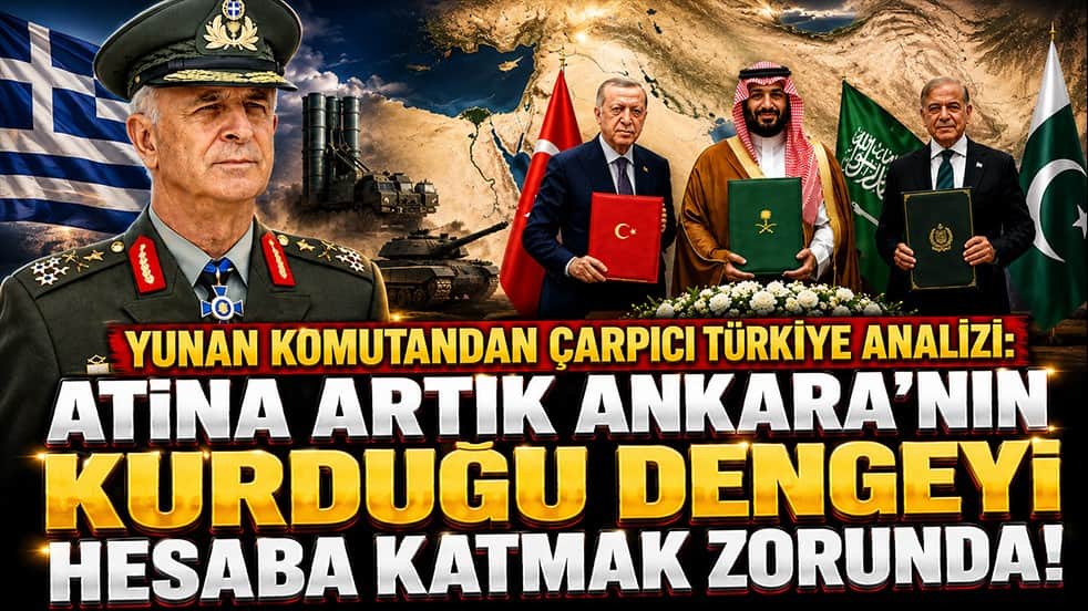 Yunan komutandan çarpıcı Türkiye analizi: Atina artık Ankara’nın kurduğu dengeyi hesaba katmak zorunda!
