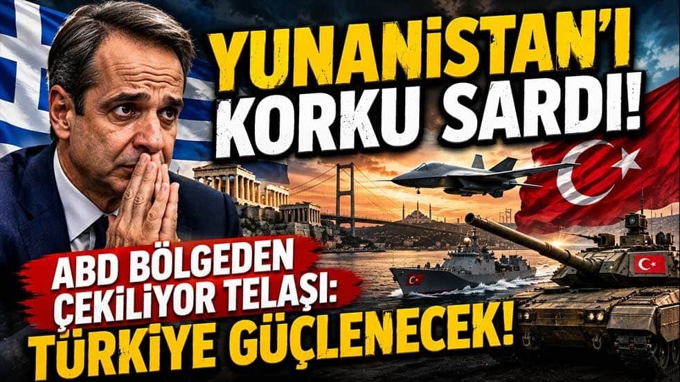 Yunanistan’ı korku sardı! ABD bölgeden çekiliyor telaşı: Türkiye güçlenecek
