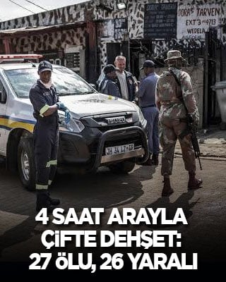 4 saat arayla çifte dehşet: 27 ölü, 26 yaralı