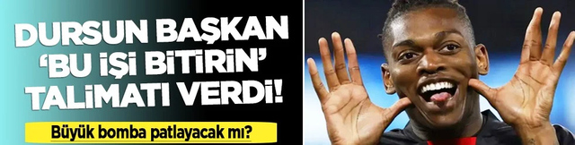 Başkan Dursun Özbek'ten Rafael Leao talimatı: İşte transferdeki son durum