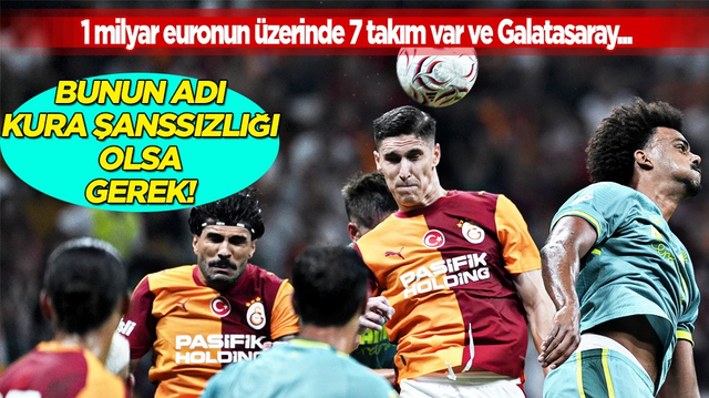 B&ouml;ylesi şanssızlık ancak dizi filmlerde olur ama... 1 milyar euro'luk takımları se&ccedil;mek nasıl bir kura!