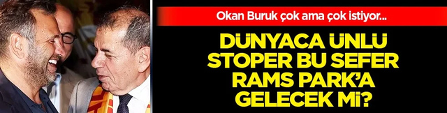 Dünyaca ünlü stoper Rams Park'a bu sefer gelecek mi? İşte yönetimin planı