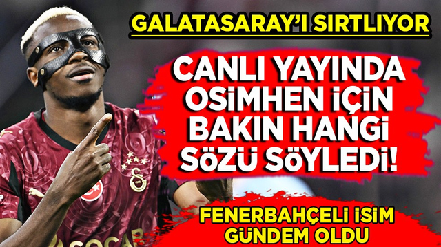 İlker Yağcıoğlu'nun Osimhen'e hitap şekli g&uuml;ndem oldu! Leao geldi, Batrakov geldi ve...