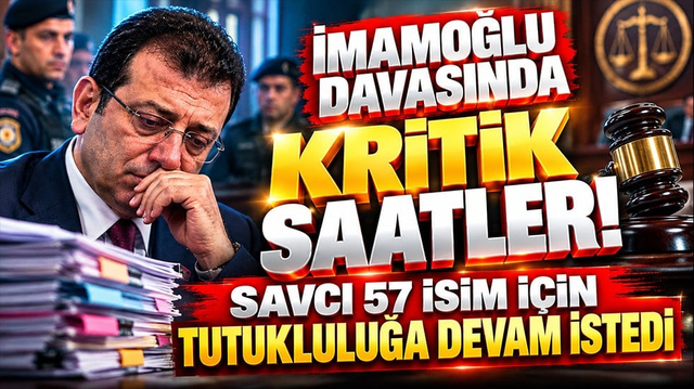İmamoğlu davasında kritik gelişme! Savcı 57 isim i&ccedil;in talebini a&ccedil;ıkladı