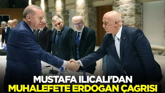Mustafa Ilıcalı'dan muhalefete Erdoğan &ccedil;ağrısı