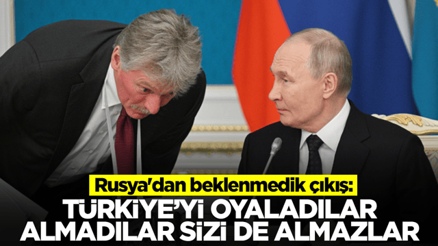 Rusya'dan beklenmedik &ccedil;ıkış: T&uuml;rkiye'yi almadılar oyaladılar sizi de almazlar