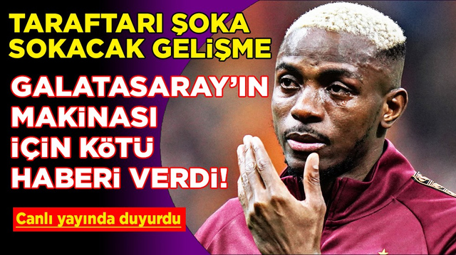 Sakatlanan Osimhen'le ilgili şok haberi yayında verdi: Sporting Lizbon ma&ccedil;ında yok!