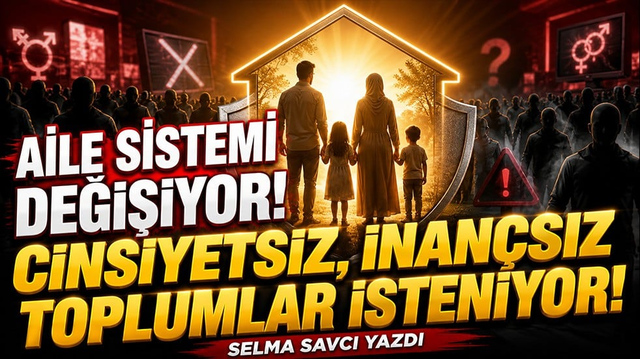 Selma Savcı'dan aile uyarısı: Cinsiyetsiz, inan&ccedil;sız toplumlar isteniyor!
