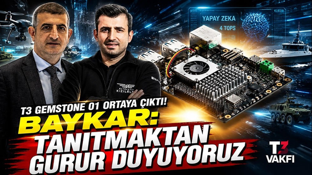 T3 Gemstone O1 ortaya &ccedil;ıktı! Baykar: Tanıtmaktan gurur duyuyoruz