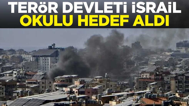 Ter&ouml;r devleti İsrail okulu hedef aldı