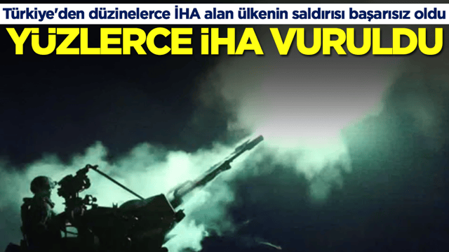 T&uuml;rkiye'den d&uuml;zinelerce İHA alan &uuml;lkenin saldırısı başarısız oldu: Y&uuml;zlerce İHA vuruldu