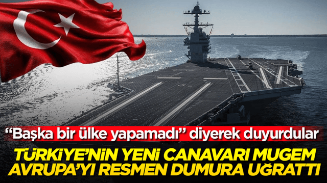 T&uuml;rkiye&rsquo;nin yeni canavarı MUGEM, Avrupa&rsquo;yı resmen dumura uğrattı! &ldquo;Başka bir &uuml;lke yapamadı&rdquo; diyerek duyurdular