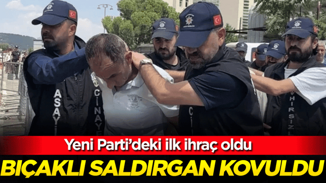 Yeni Parti&rsquo;deki ilk ihra&ccedil; oldu: Bı&ccedil;aklı saldırgan kovuldu!