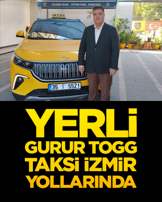Yerli gurur TOGG İzmir yollarında!