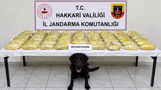 21 kg metamfetamin ele geçirildi