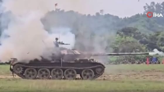 Bangladeş’te ölümcül tatbikat! Tank patladı:  2 ölü, 1 ağır yaralı