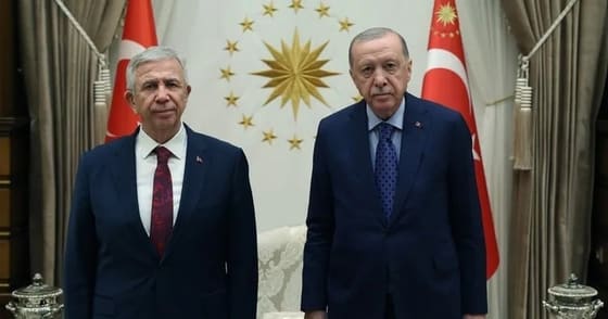 Mansur Yavaş Beştepe’de kabul edildi!