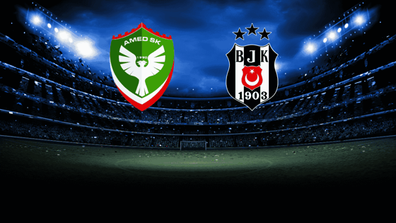 CANLI ANLATIM: Amedspor 0-0 Beşiktaş