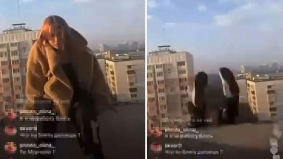 Canlı yayında Genç kadın saniyeler içinde intihar etti