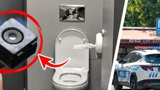 Çay bahçesinin tuvaletinde büyük skandal!