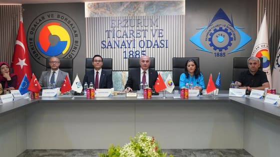Erzurum’daki KOBİ’lere Avrupa kapısı açılıyor! TÜBİTAK projesi için ilk adım atıldı