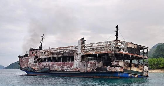 Filipinler'de feribot yangınında can kaybı 76'ya yükseldi, 13 kişi kayıp