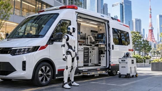 Japonya robotlara özel ambulans üretti: Arızalı robotlara acil müdahale edilecek