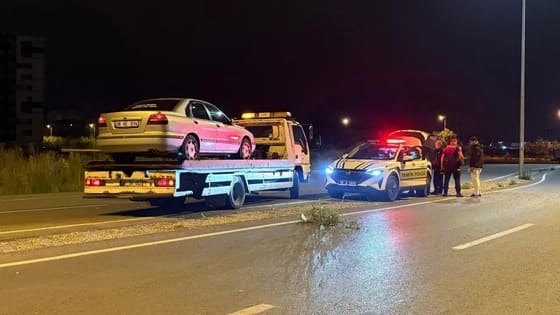 Kayseri'de alkollü sürücü polis kovalamacası