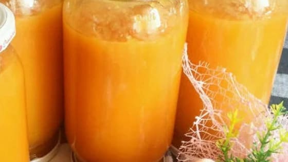 Konsantre şeftali suyu (Aç-Bitir): 12 -14 adet (0.5 litre) Su şişesi çıkar! Paha biçilemez değerindeki lezzet