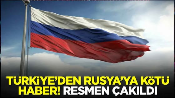 Rusya'ya Türkiye'den kötü haber: Resmen çakıldı