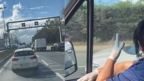 Tüm magandalara ders olsun! Ambulansa yok vermeyen sürücüye ağır ceza