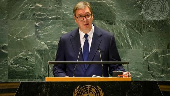 Vucic’ten BM kürsüsünde uyarı: “Bildiğimiz uluslararası sistem çöktü”